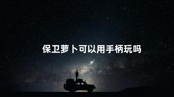 保卫萝卜可以用手柄玩吗