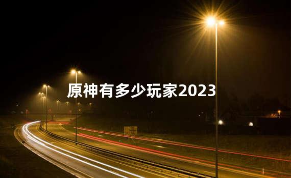 原神有多少玩家2023