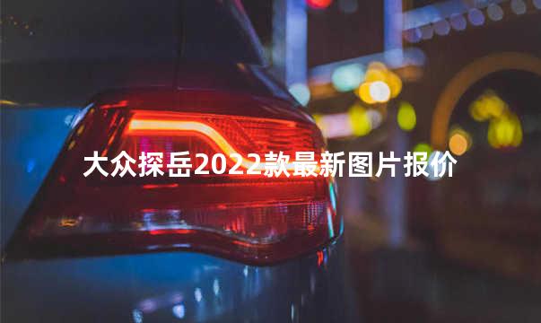 大众探岳2022款最新图片报价