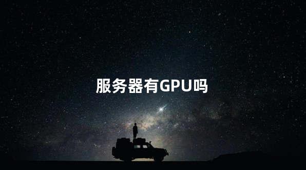 服务器有GPU吗