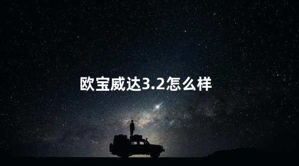 欧宝威达3.2怎么样